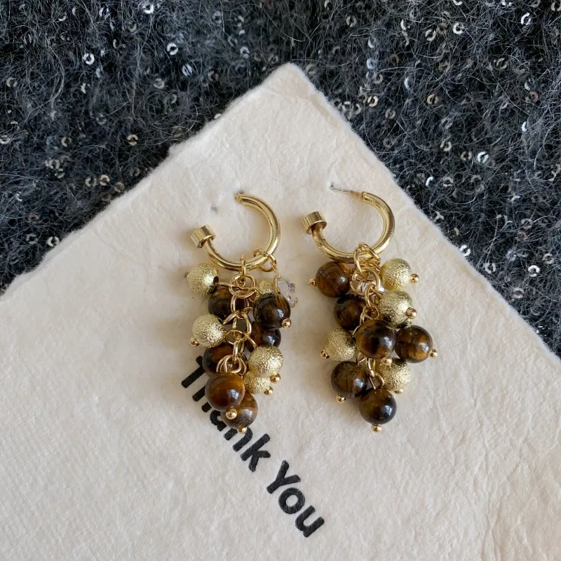 Elegant women earrings Autumn winter fashion alloy earrings
