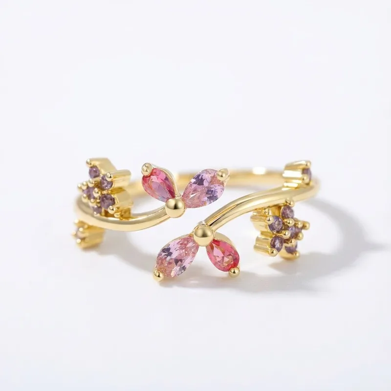 Enchanted Blossom Adjustable Rings 💍✨️