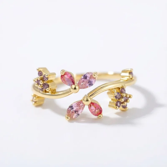 Enchanted Blossom Adjustable Rings 💍✨️