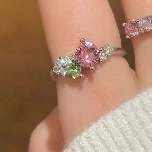 Pastel Crystal Ring💍